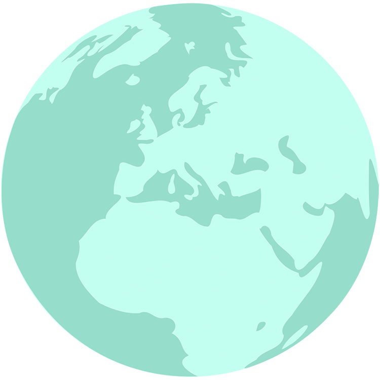 turquoise dot
